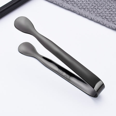 Pince de Barman Professionnelle Noir Mat 11cm