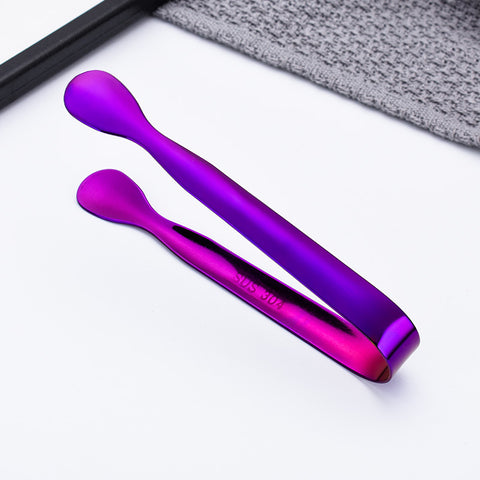 Pince à Cocktail Métallique Violette 11cm