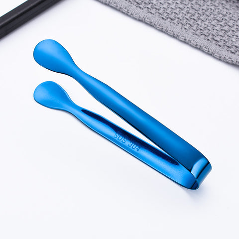 Pince à Glaçons de Bar Bleu Électrique 11cm