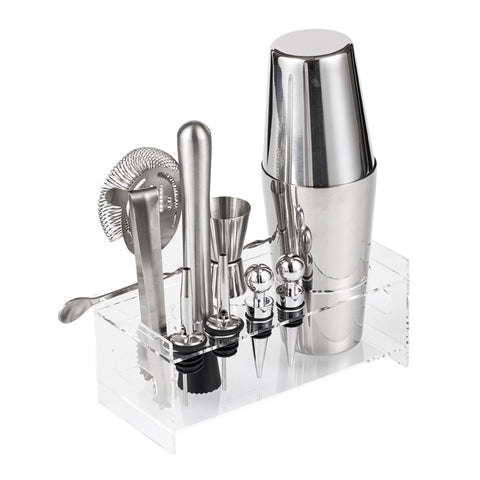 Kit Cocktail Barman avec Organisateur d'Outils