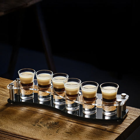 Verres à Shot avec Support Premium