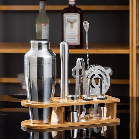 Kit Cocktail Bar Inox avec Support
