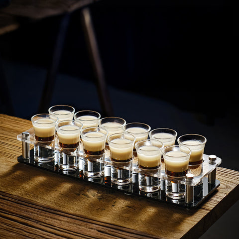 Verres à Shot avec Planche Présentation