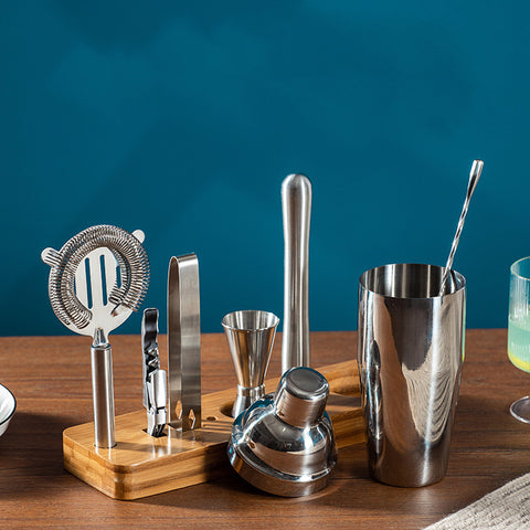 Kit Cocktail Martini avec Support pour Accessoires