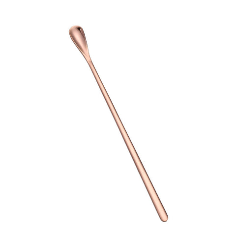 Cuillère de Bar Torsadée Premium Or Rose 22cm