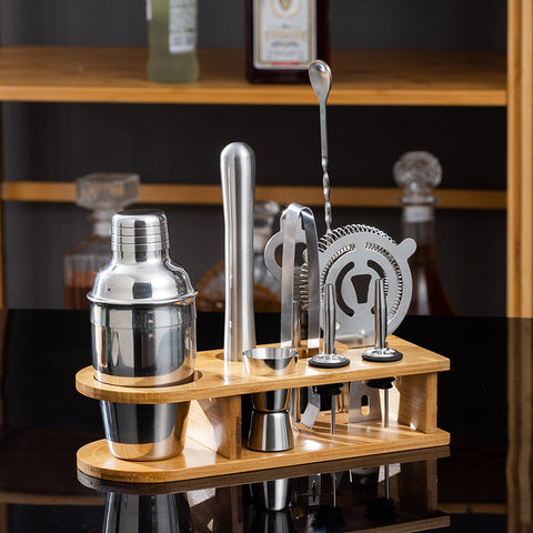 Kit Cocktail Bar Inox avec Support