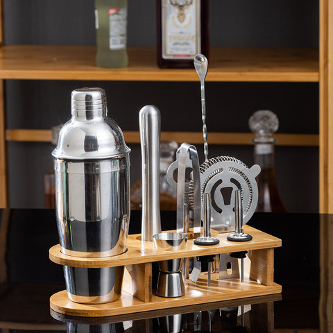 Kit Cocktail Bar Inox avec Support
