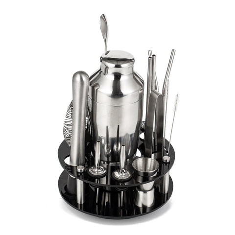 Kit Cocktail Boston avec Support Rotatif