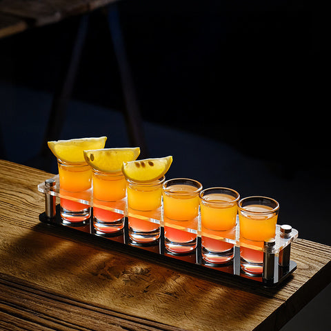 Support de Dégustation et Verres à Shot