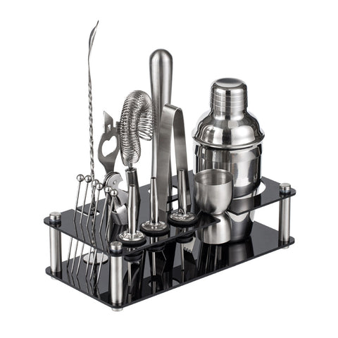 Kit Cocktail Professionnel avec Présentoir Noir