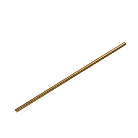 Pailles à Cocktail Droites Premium Dorées