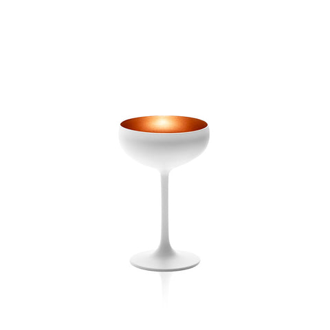 Verre Coupe à Cocktail Luxe Doublé Cuivre