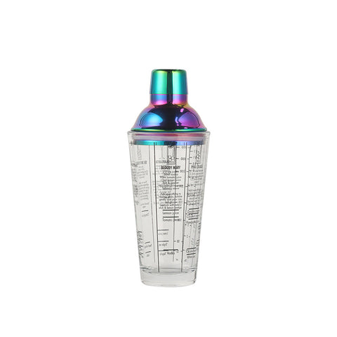 Shaker Iridescent avec Guide de Préparation
