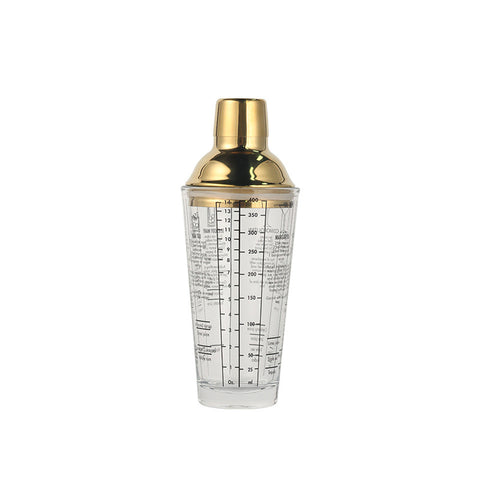 Shaker Premium Doré avec Recettes