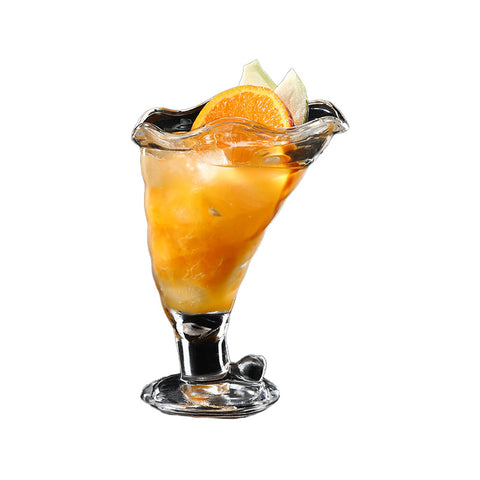 Verre Sundae Ondulé