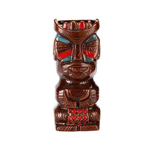 Verre Tiki Chef Tribal Multicolore