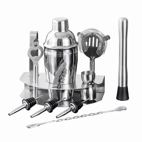 Kit Cocktail Bar Inox avec Accessoires