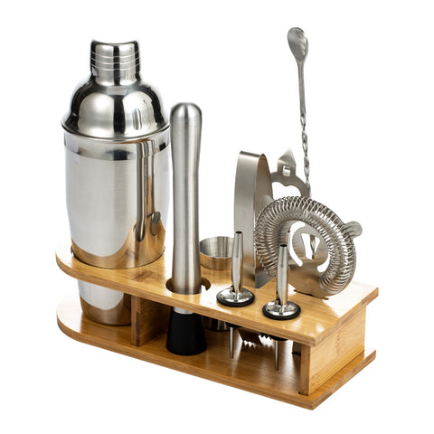 Kit Cocktail Bar Inox avec Support