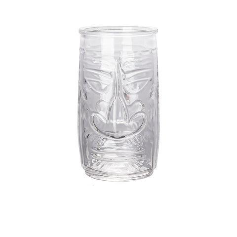 Verre Tiki Masque Transparent