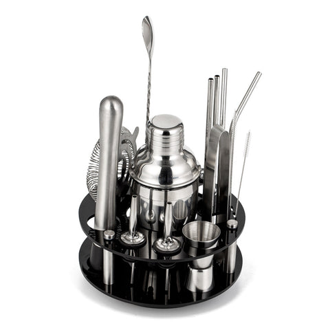 Kit Cocktail Boston avec Support Rotatif
