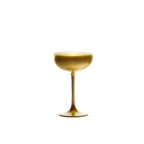 Verre Cocktail Designer Doré