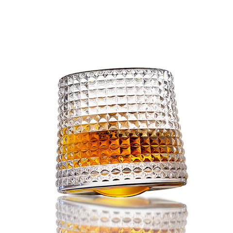 Verre Rocks Motif Diamant